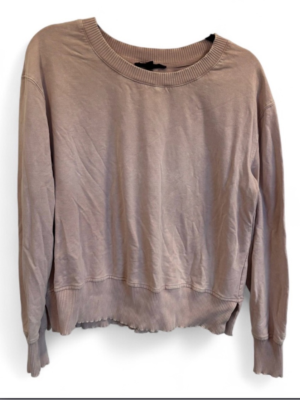 Light Purple Comfy Loungewear Sweat Set- Size L - Sweater & Pants